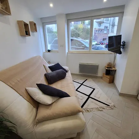 Appartamento Au Centre-ville D'epinal, Parfait Pour 2 Avec Commodites Incluses - Fr-1-589-468